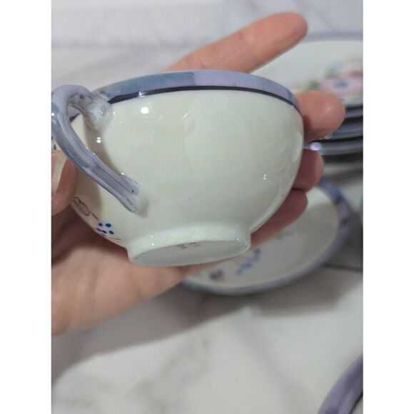 No Brand Made In Japan 23-Piece Child Tea Set Floral Design - Picture 5 of 7